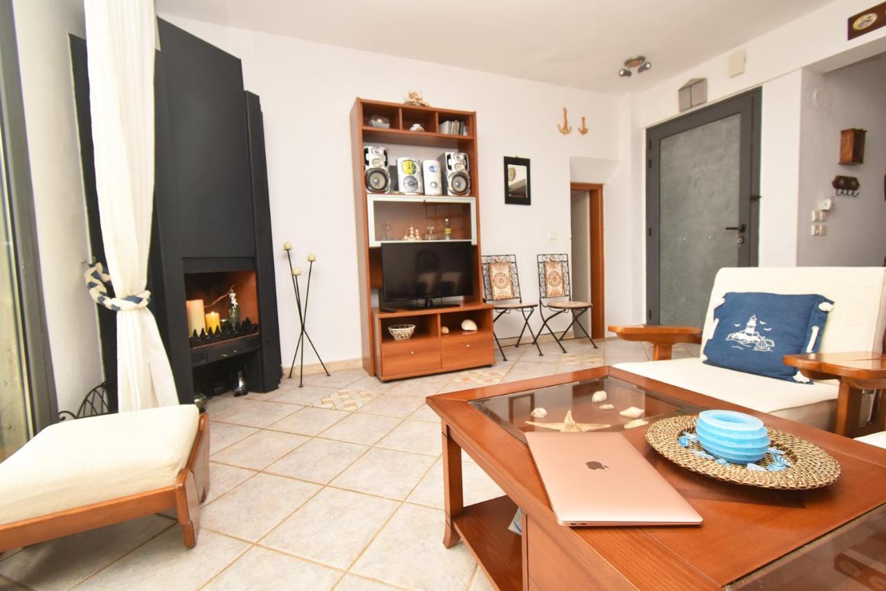 Olia Sea View Shared Pool Villa, เนอาโฟเกีย ภายนอก รูปภาพ