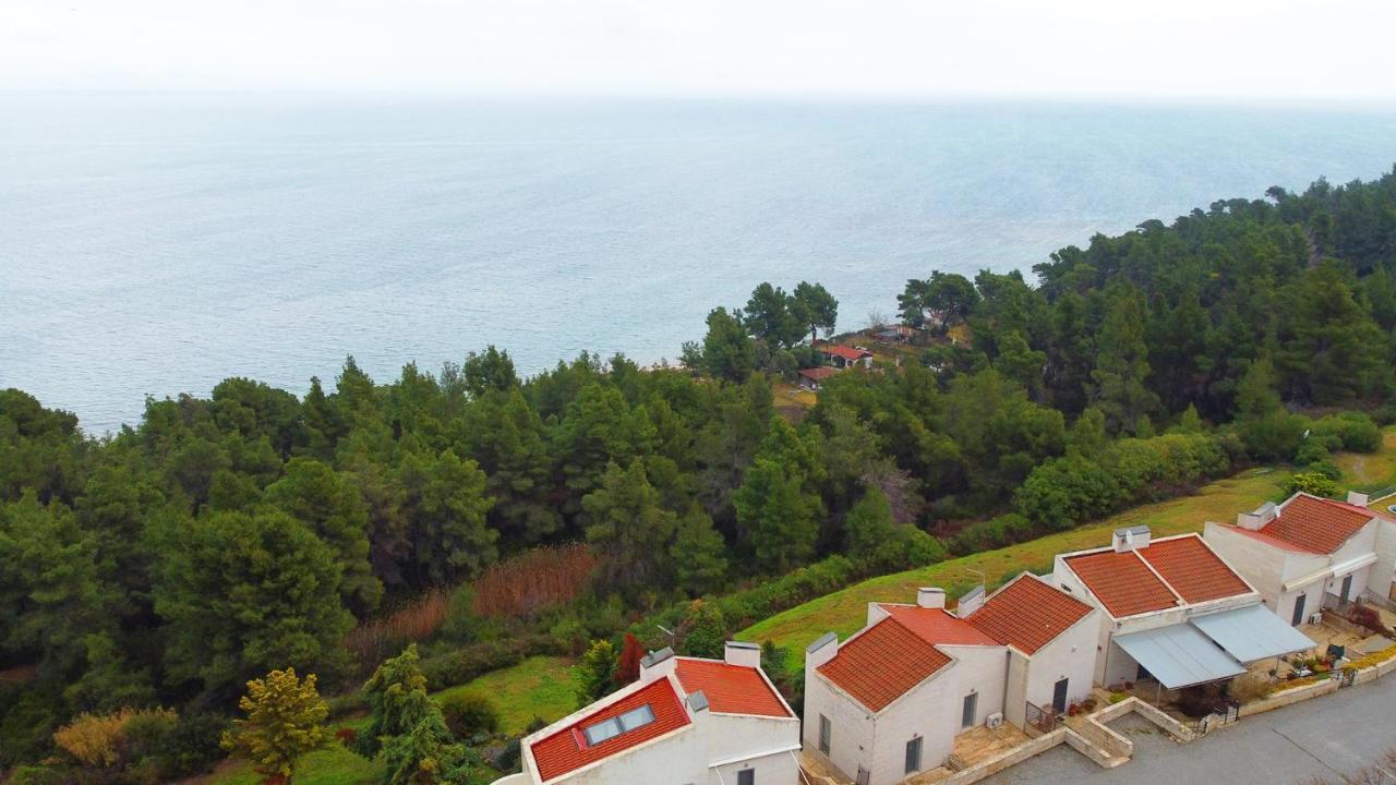 Olia Sea View Shared Pool Villa, เนอาโฟเกีย ภายนอก รูปภาพ